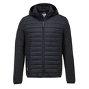 Hybrid Baffle Jacket Grey Marl