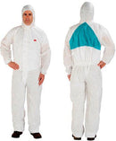 3M Protective Coverall, Type 5/6, Disposable Safety Suit Chemical and Dust Resistant