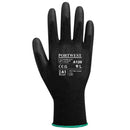 Polyester PU Palm Glove