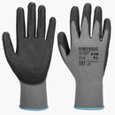 Polyester PU Palm Glove