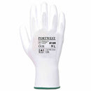 Polyester PU Palm Glove