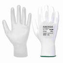 Polyester PU Palm Glove