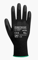 Polyester PU Palm Glove Latex Free - Full Carton (144 pairs)