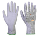 Polyester LR Cut PU Palm Glove