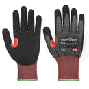 Nylon CS Cut Nitrile Glove Black Fibre