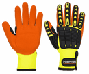 Polyester Anti Impact Grip Glove