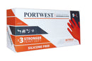 Orange HD Disposable Glove (Pk100)
