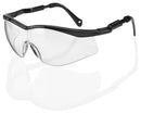 B-Brand Colorado Anti-Mist Safety Glasses - Clear Lens, Scratch-Resistant, UV Protection