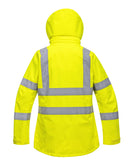 Hi-Vis Women's Breathable Rain Jacket