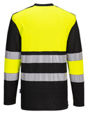 Hi-Vis Cotton Comfort Class 1 T-Shirt L/S