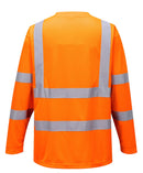 Hi-Vis Polyester T-Shirt L/S