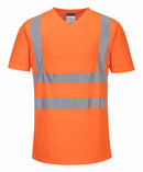 Hi-Vis Cotton Comfort Mesh Insert T-Shirt S/S