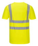 Hi-Vis Cotton Comfort Mesh Insert T-Shirt S/S