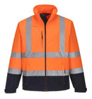 Hi-Vis Contrast Softshell (3L) Water-Resistant