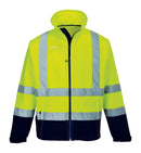 Hi-Vis Contrast Softshell (3L) Water-Resistant