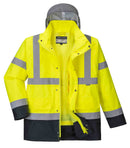 Hi-Vis 4-in-1 Contrast Traffic Jacket