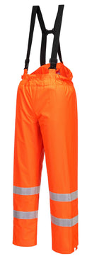 Bizflame Rain Unlined Hi-Vis Antistatic FR Trousers