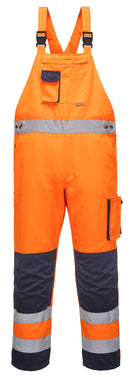 Dijon Hi-Vis Contrast Work Bib and Brace