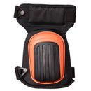 Dark Slate Gray Thigh Support Knee Pad - Black/Orange