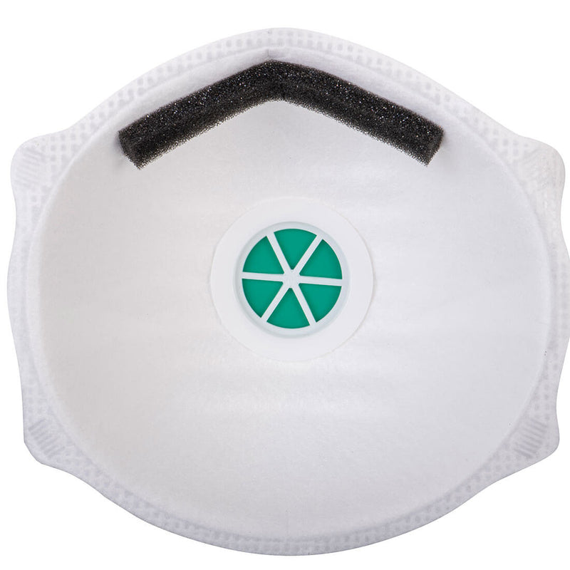 Valved Dolomite Light Cup Respirator