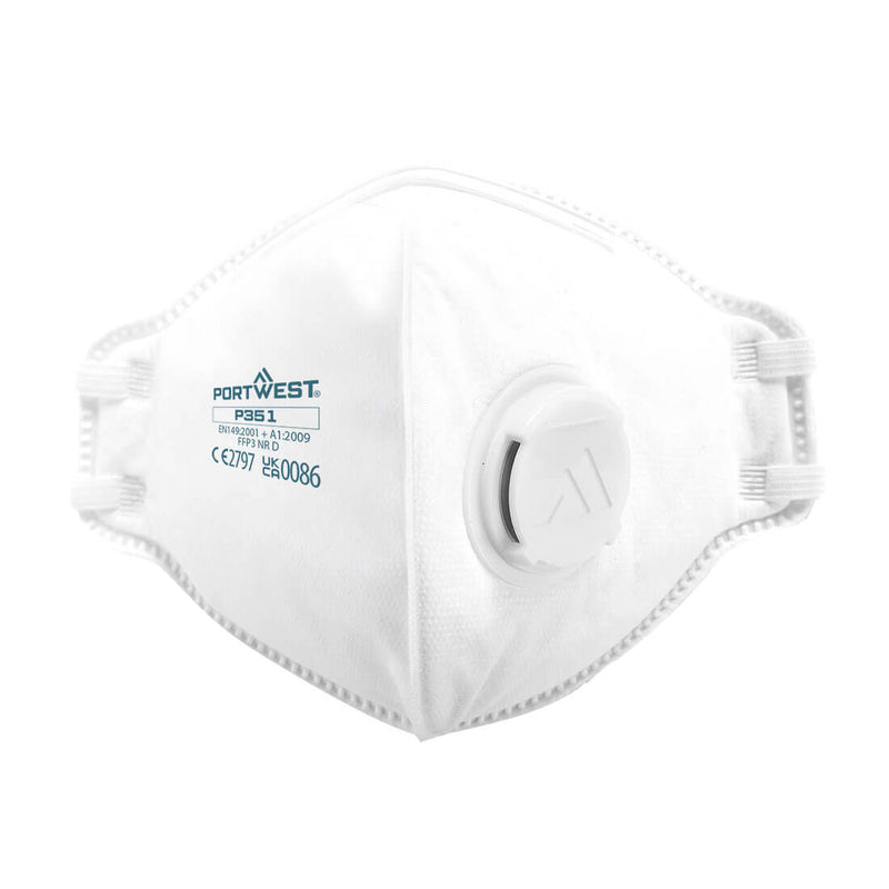 PP Valved Dolomite Fold Flat Respirator