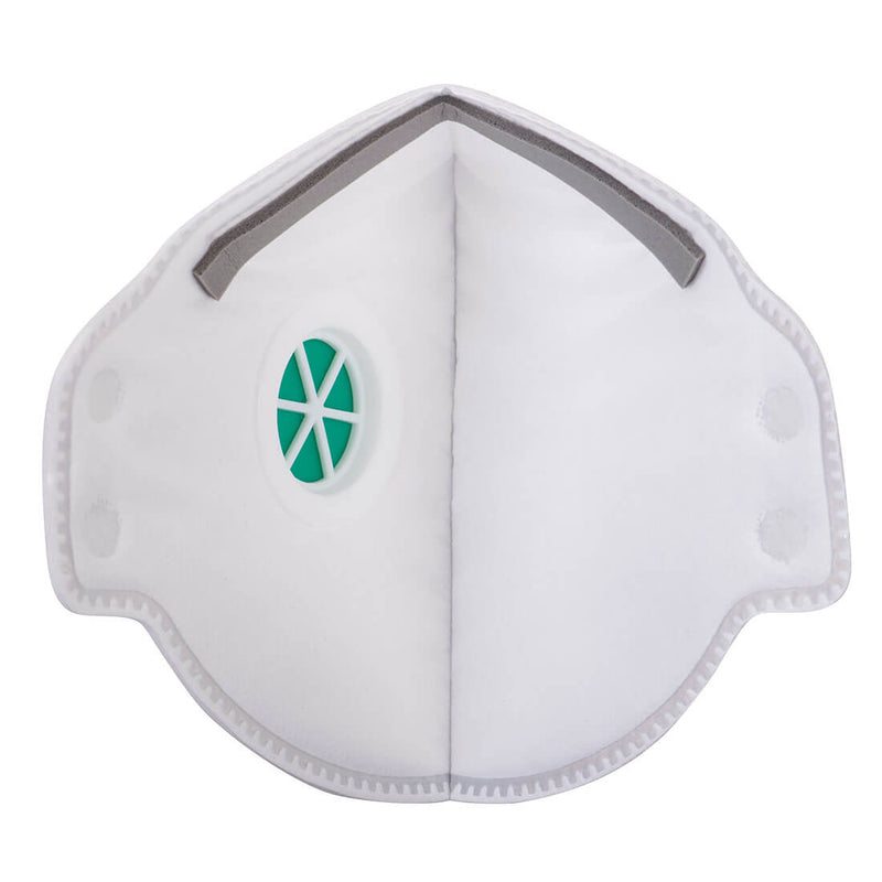 PP Valved Dolomite Fold Flat Respirator