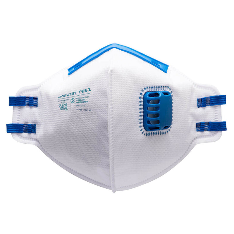 Valved Fold Flat Respirator