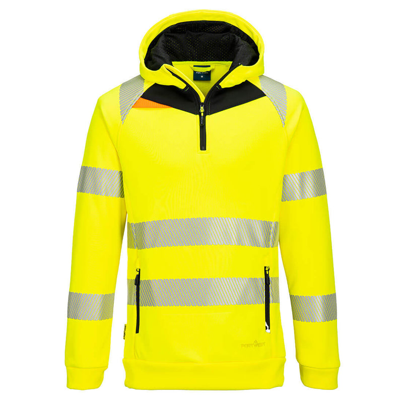 Hi-Vis 1/4 Zip Hoodie