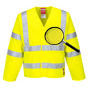 Hi-Vis Anti Static Jacket - Flame Resistant