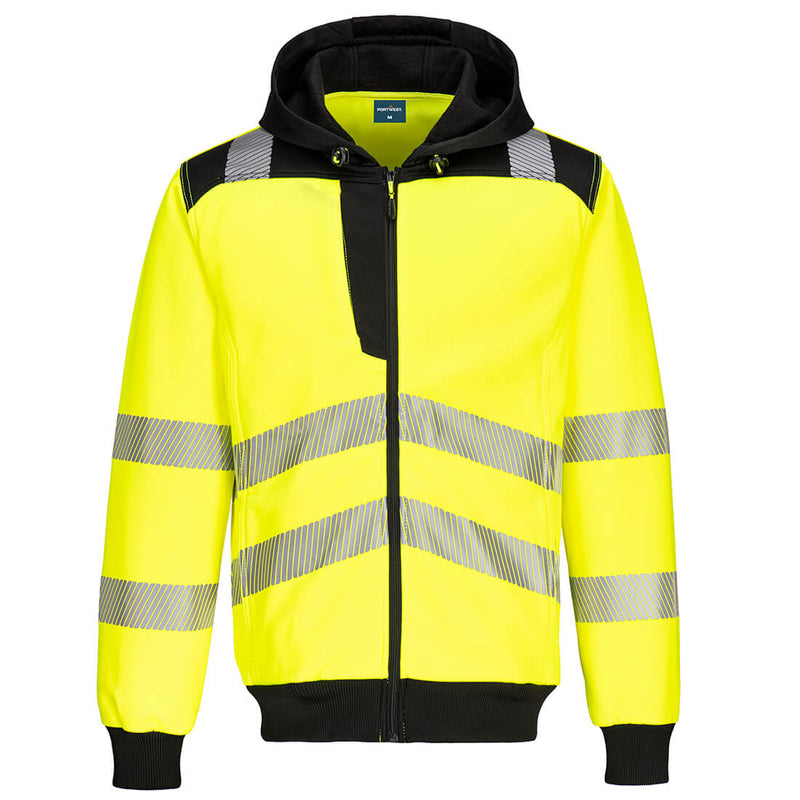 Hi-Vis Zip Hoodie