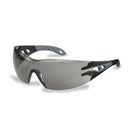 Uvex Pheos Safety Spectacles - Grey Lens, Comfortable Fit for Enhanced Protection