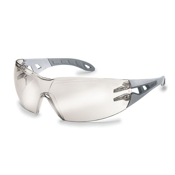 Uvex Pheos Safety Spectacles - Mirror Lens, Reliable Eye Protection