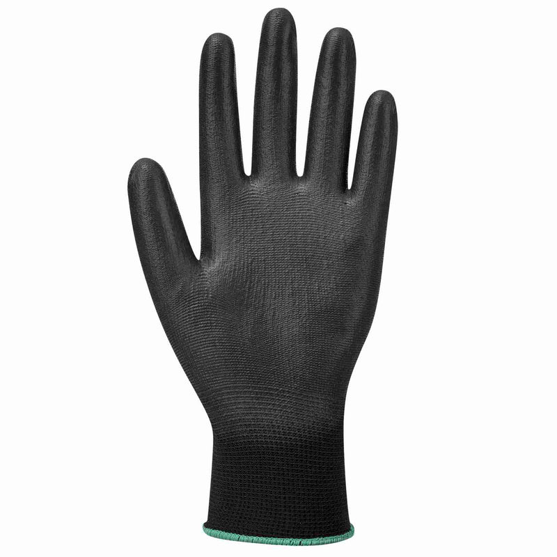 Polyester PU Palm Glove