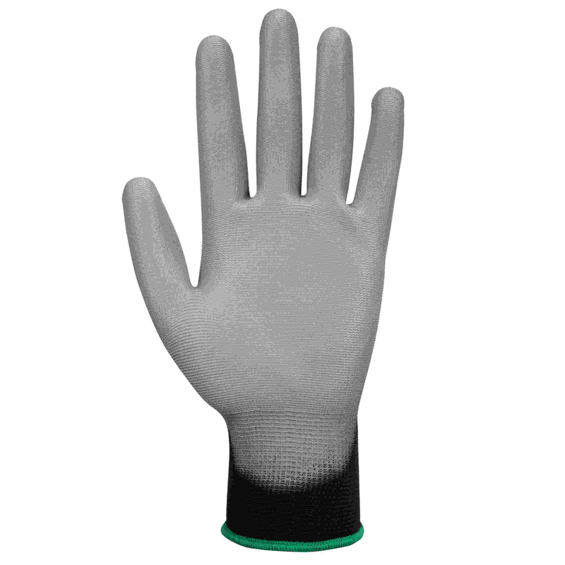 Polyester PU Palm Glove