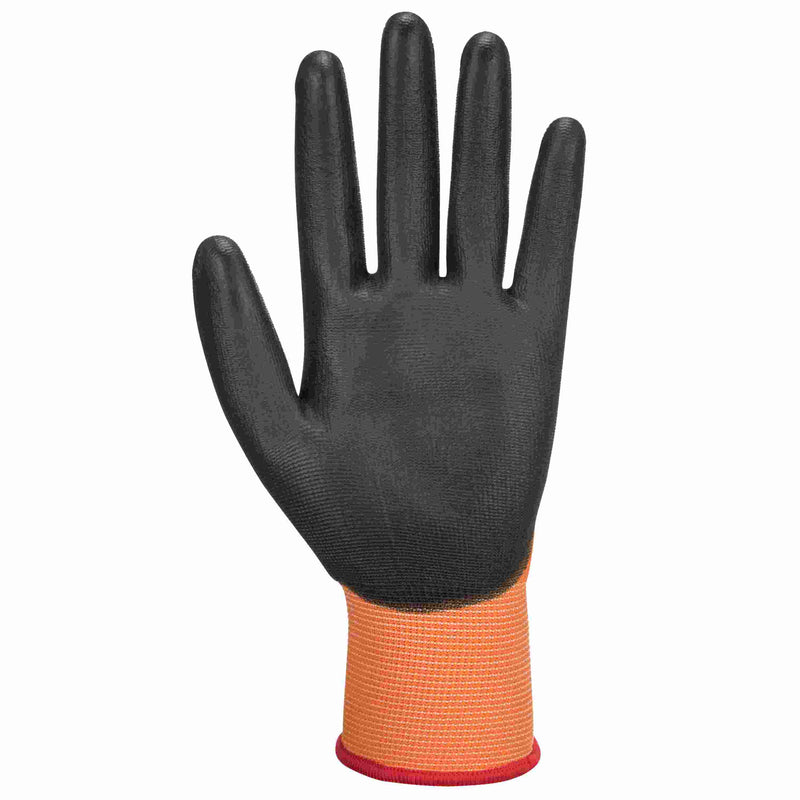 Polyester PU Palm Glove