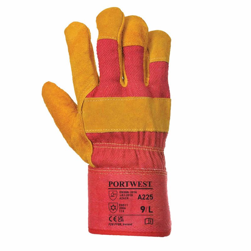 Polyester Cotton Fleece Lined Rigger Glove