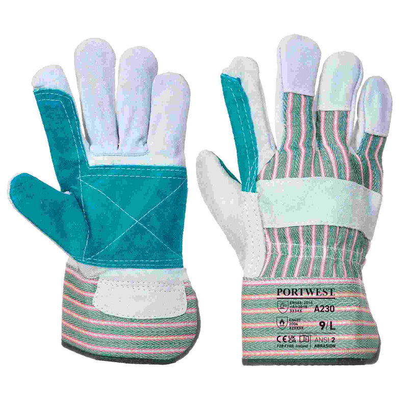 Cotton Double Palm Rigger Glove