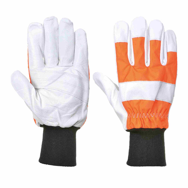 Polyester Oak Chainsaw Protective Glove (Class 0)