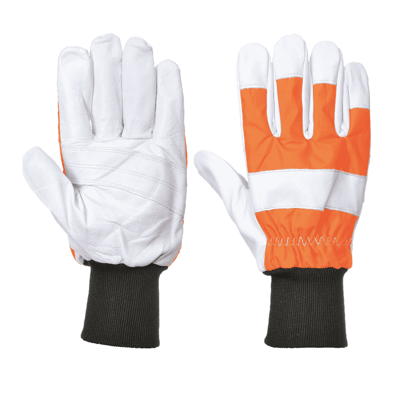 Polyester Oak Chainsaw Protective Glove (Class 0)