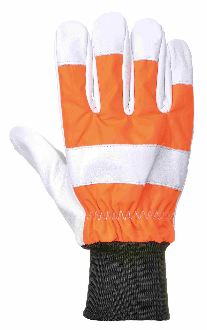 Polyester Oak Chainsaw Protective Glove (Class 0)
