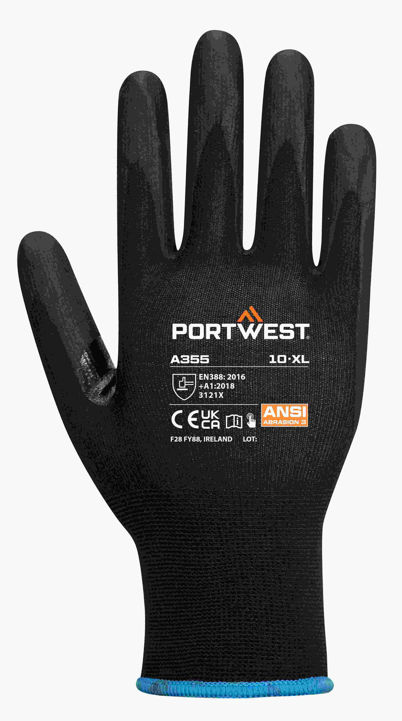 Elastic Nitrile Foam Touchscreen Glove (Pk12)