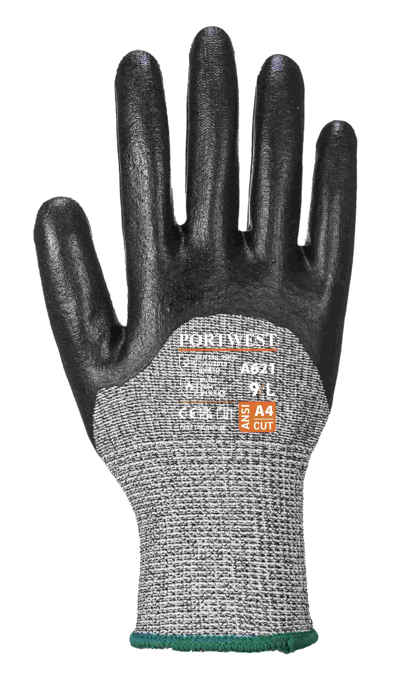 Polyester Cut 3/4 Nitrile Foam Glove