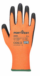 Polyester Vis-Tex Cut Resistant Glove - PU
