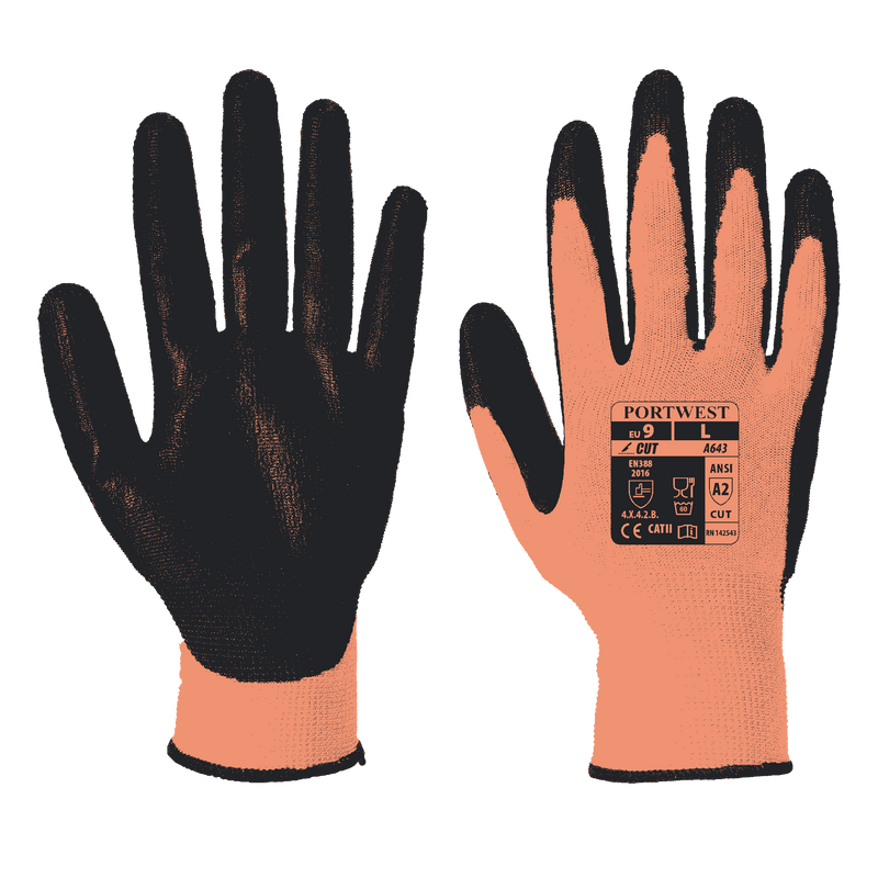 Amber Cut Glove - Nitrile Foam