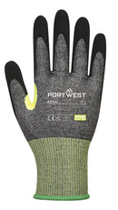Nylon CS Cut Nitrile Glove Grey/Black