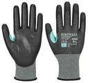 Nylon CS Cut PU Glove Steel Fibre