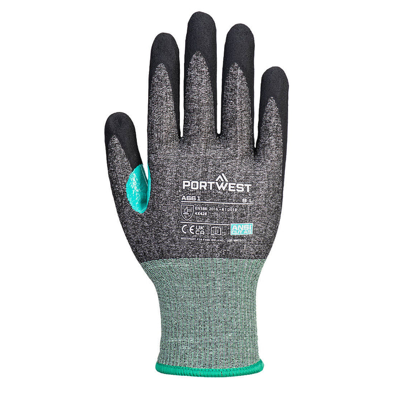 Nylon CS Cut Nitrile Leather Glove