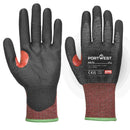 Nylon CS Cut PU Glove Black