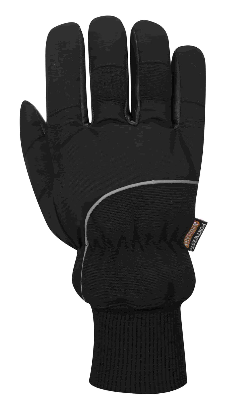 Nylon Apacha Cold Store Leather palm Glove