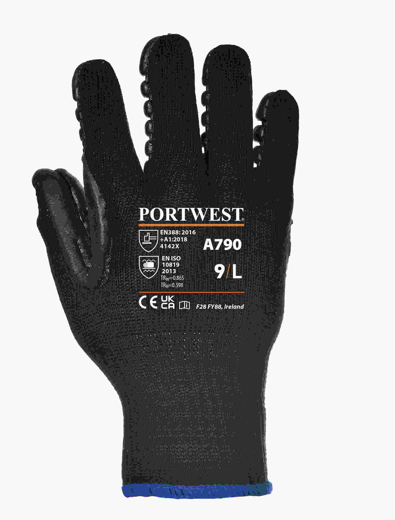 Polyester Anti Vibration Glove